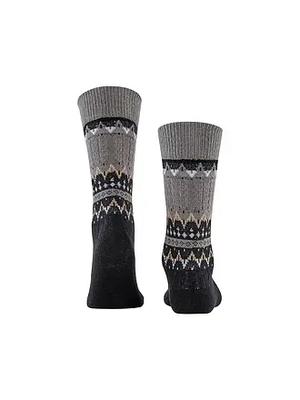 FALKE | Chaussettes NORSEMAN flanelle | grau